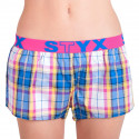 Boxer da donna Styx sportivi elasticizzati multicolore (T613)