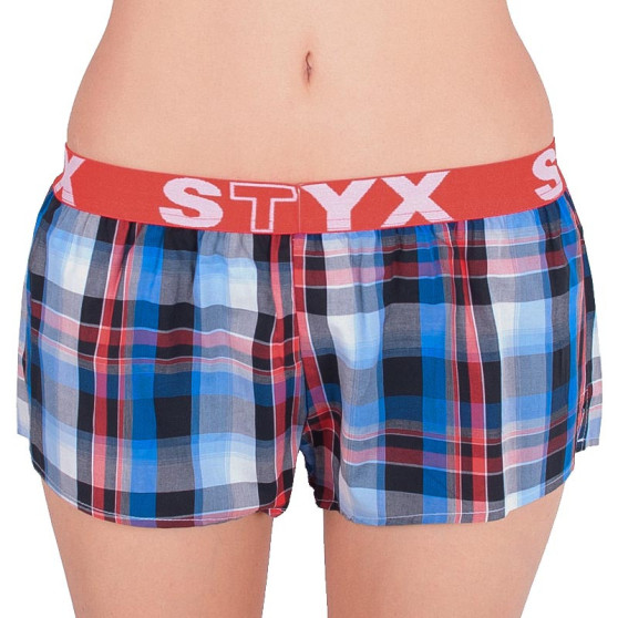 Boxer da donna Styx sportivi elasticizzati multicolore (T611)