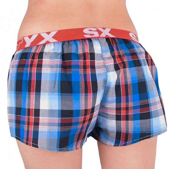 Boxer da donna Styx sportivi elasticizzati multicolore (T611)