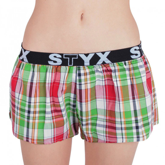 5PACK Boxer da donna Styx sport elastico multicolore (T61122263136)