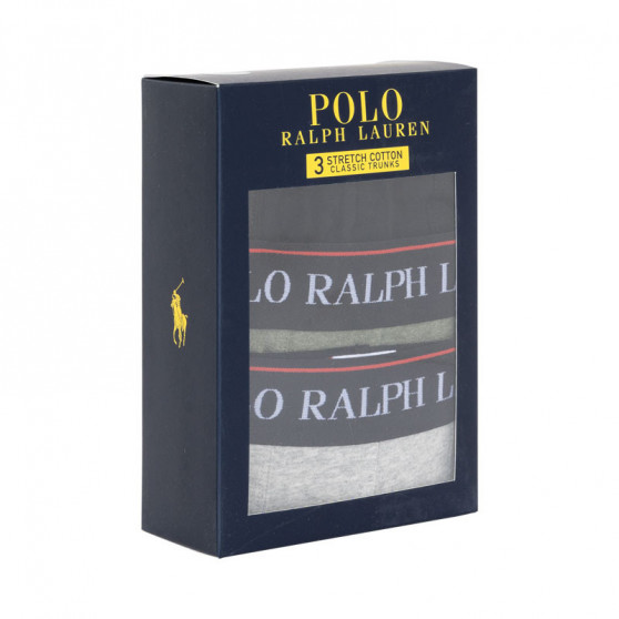 3PACK boxer uomo Ralph Lauren multicolore (714662050050)