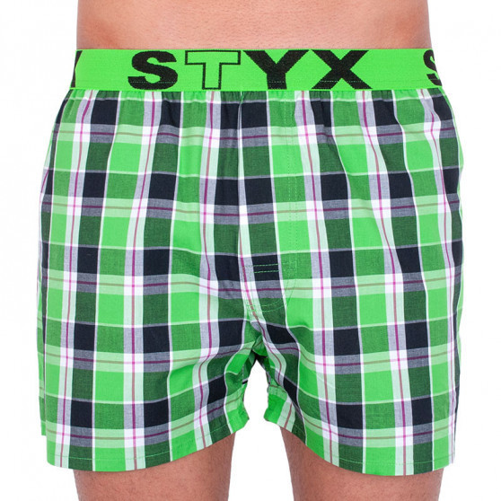 5PACK Boxer da uomo Styx sport elastico multicolore (B73134373840)