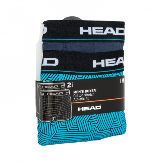 2PACK Boxer HEAD da uomo multicolore (801004001 298)