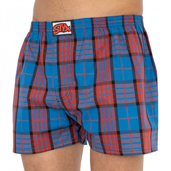 Boxer da uomo Styx classic elasticizzati multicolore (A817)