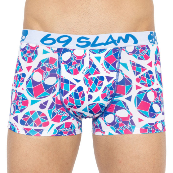 Boxer uomo 69SLAM hip skullmond bianco