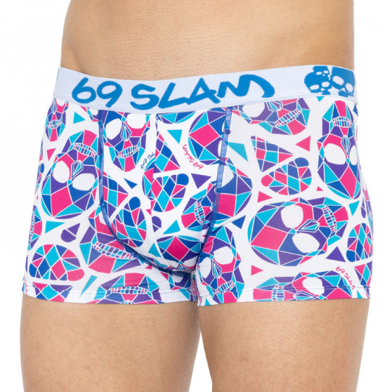 Boxer uomo 69SLAM hip skullmond bianco