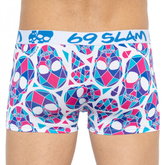 Boxer uomo 69SLAM hip skullmond bianco