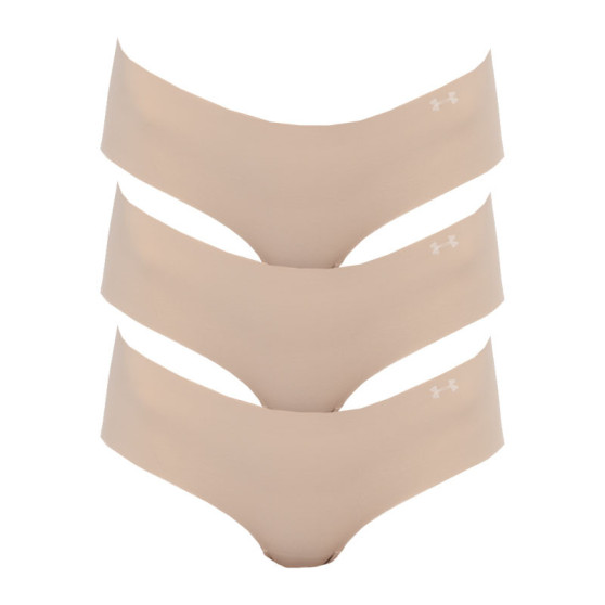 3PACK mutandine donna Under Armour beige (1325616 295)