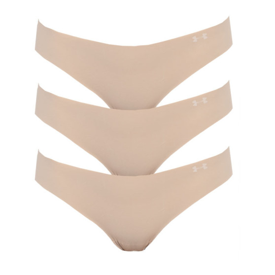 3PACK perizoma donna Under Armour beige (1325615 295)