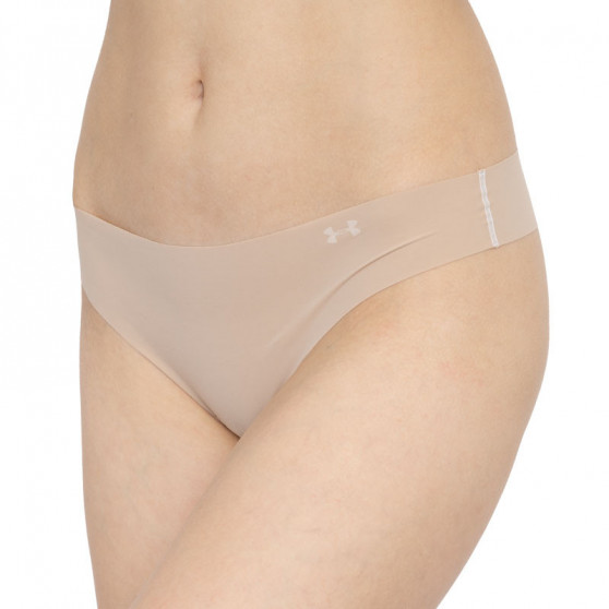 3PACK perizoma donna Under Armour beige (1325615 295)