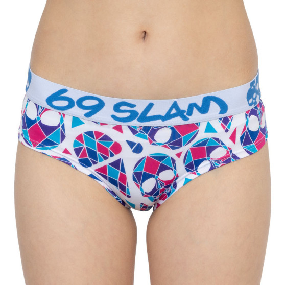 Mutandine donna 69SLAM boxer skullmond bianco