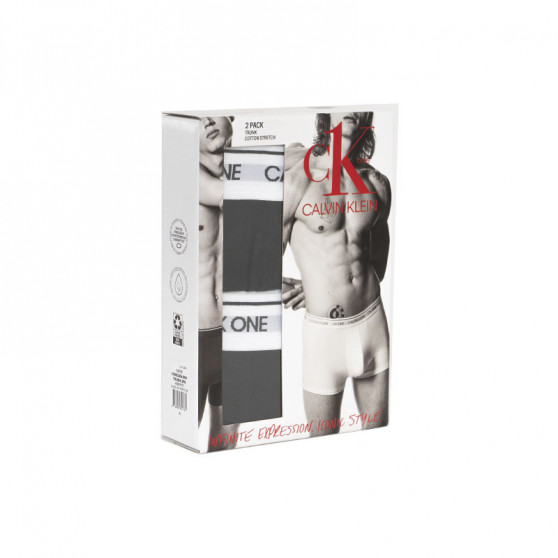 2PACK boxer uomo CK ONE nero (NB2385A-BNM)