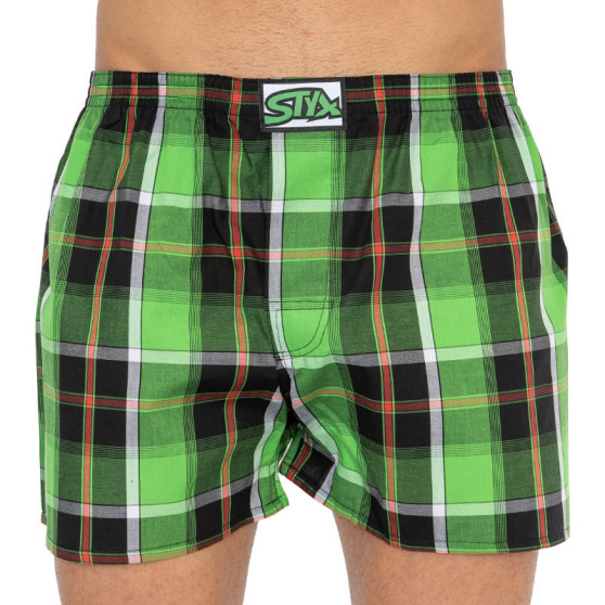 Boxer da uomo Styx classic rubber oversize multicolore (E818)