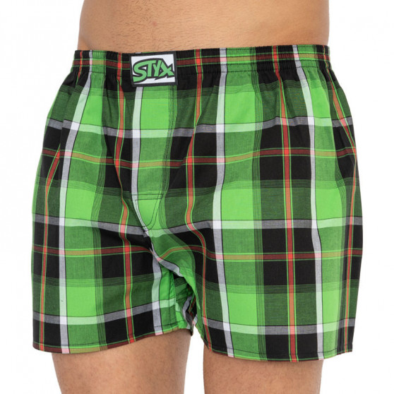 Boxer da uomo Styx classic rubber oversize multicolore (E818)