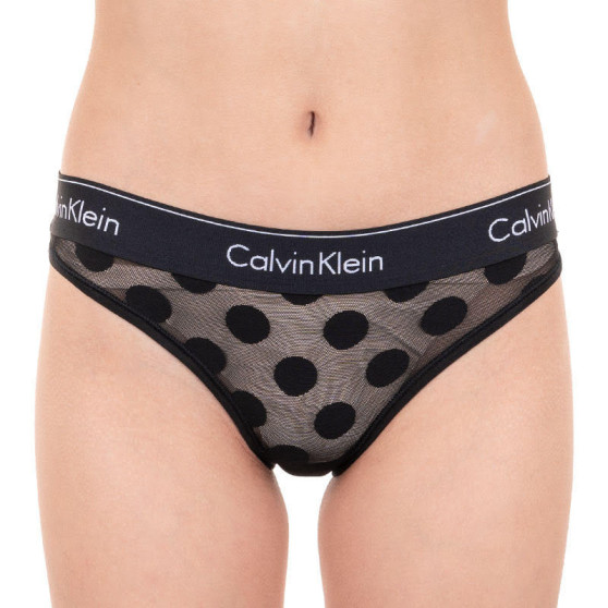 Mutandine da donna Calvin Klein nero (QF5850E-6WA)