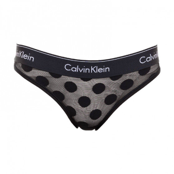 Mutandine da donna Calvin Klein nero (QF5850E-6WA)