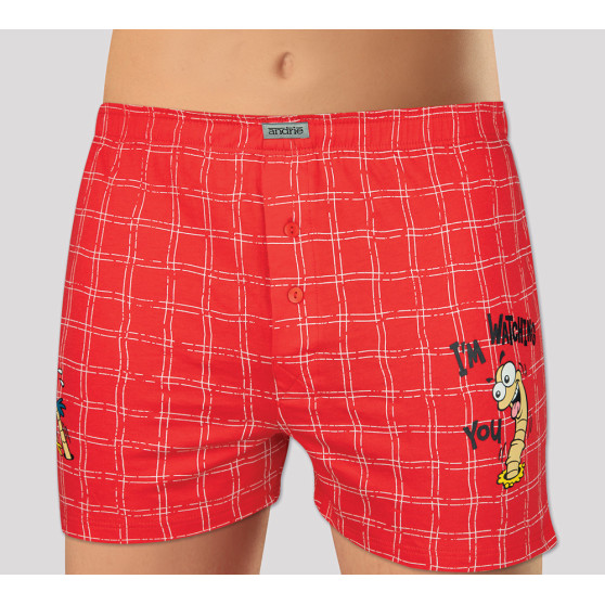 Boxer da uomo Andrie rosso oversize (PS 5465 C)