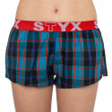 Boxer da donna Styx sportivi elasticizzati multicolore (T819)