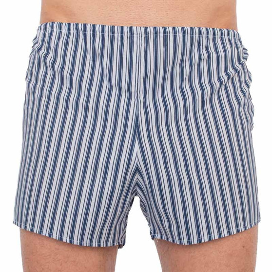 Boxer classici da uomo Foltýn a righe blu scuro