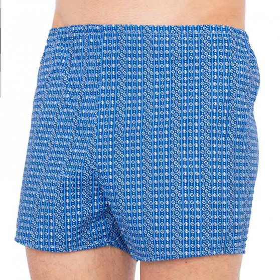 Boxer classici da uomo Foltýn blu a pois