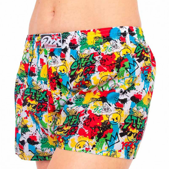 Boxer da donna Styx art classic rubber emoji (K954)