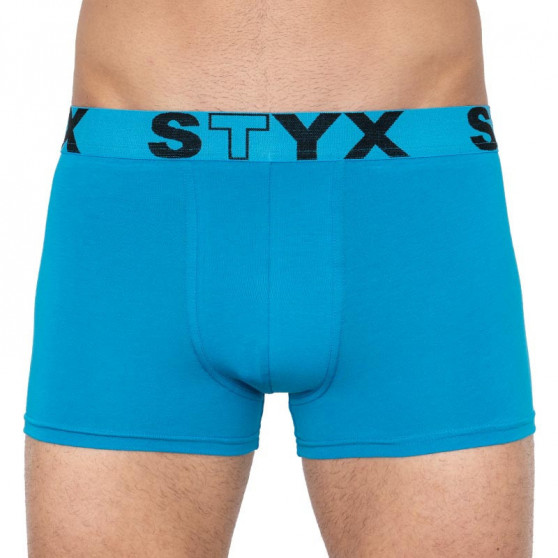 3PACK boxer uomo Styx sport elastico blu (G9676869)