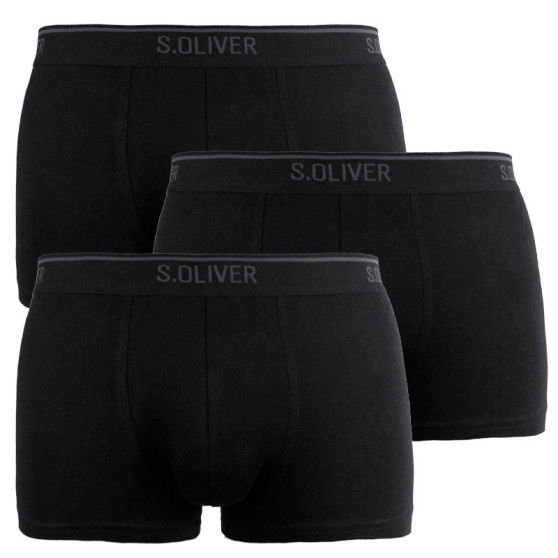 3PACK boxer uomo S.Oliver nero (172.11.899.18.236.12B2)