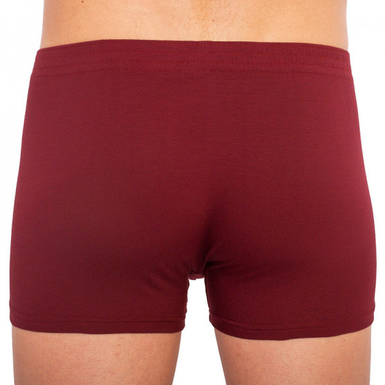 Boxer da uomo Styx classic rubber bordeaux (Q1060)