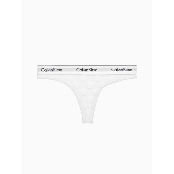 Perizoma donna Calvin Klein bianco (QF5849E-100)