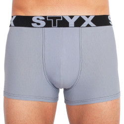 Boxer da uomo Styx sportivo elastico oversize grigio chiaro (R1067)