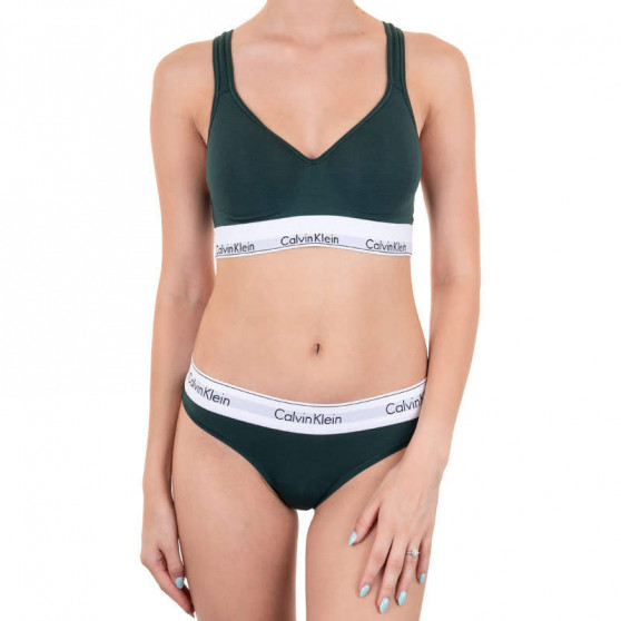 Reggiseno donna Calvin Klein verde scuro (F3785E-CP2)