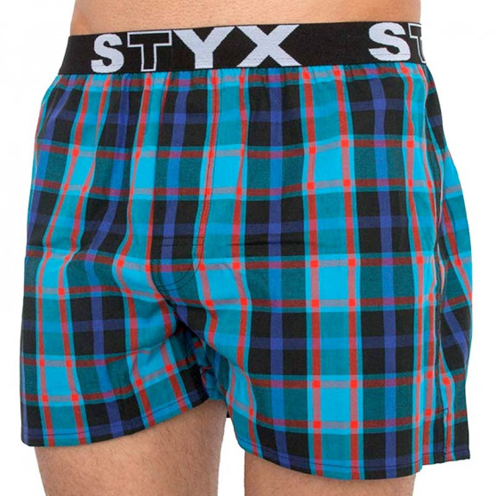 Boxer da uomo Styx sport elastico multicolore (B819)