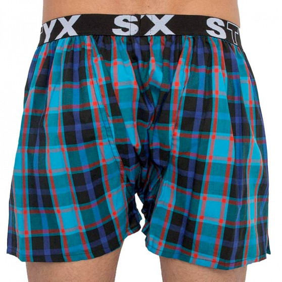 Boxer da uomo Styx sport elastico multicolore (B819)