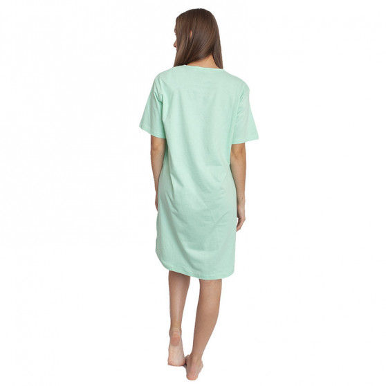 Camicia da notte donna Molvy verde (AK-3190 B)