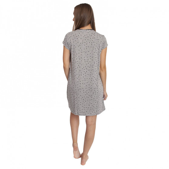 Camicia da notte donna Cocoon Secret grigio (COC3083-KG)