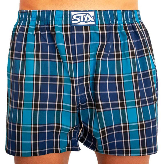 Boxer da uomo Styx classic rubber oversize multicolore (E824)