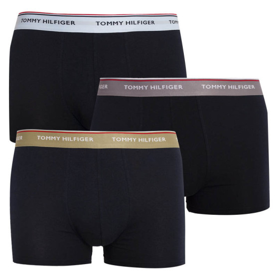 3PACK boxer uomo Tommy Hilfiger blu scuro (UM0UM01642 0TW)