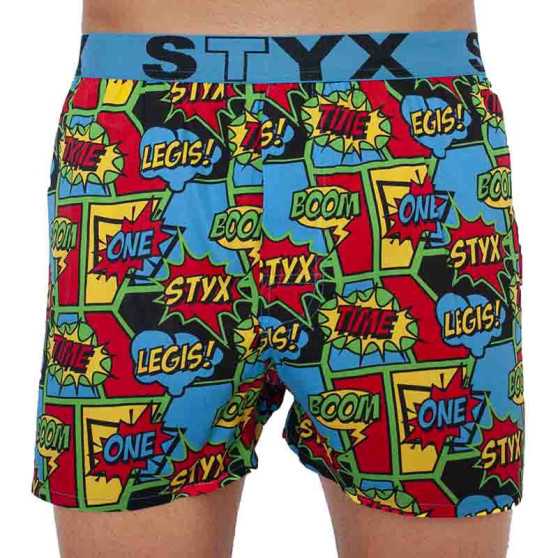 Boxer da uomo Styx arte sport gomma boom (B955)