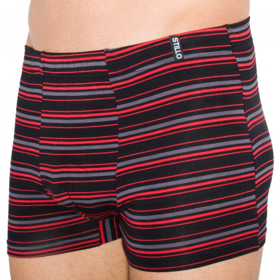 3PACK boxer uomo Stillo bambù rosso (STP-0151515)