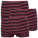 3PACK boxer uomo Stillo bambù rosso (STP-0151515)