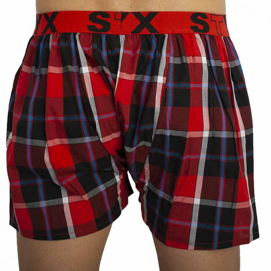 Boxer da uomo Styx sport elastico multicolore (B823)