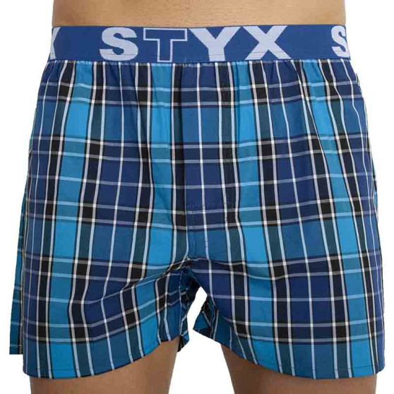 Boxer da uomo Styx sport elastico multicolore (B824)