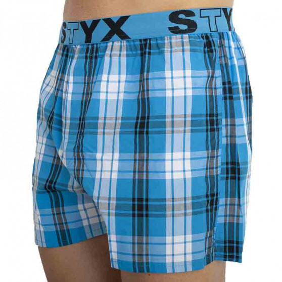 Boxer da uomo Styx sport elastico multicolore (B821)