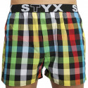 Boxer da uomo Styx sport elastico multicolore (B828)