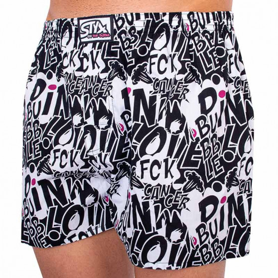 Boxer da uomo Styx art classic rubber Pink Bubble (A1059)