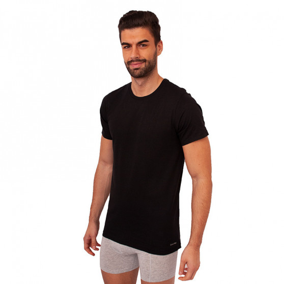 3PACK t-shirt da uomo Calvin Klein nero (NB4011E-001)