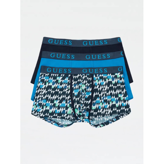 3PACK boxer uomo Guess multicolore (U0BG05JR003-FU73)