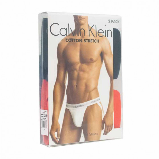 2PACK calzini da uomo Calvin Klein multicolore (NB1354A-ABE)