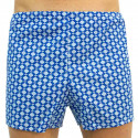 Boxer classici da uomo Foltýn blu con motivo oversize