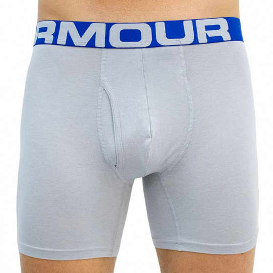 3PACK boxer uomo Under Armour grigio (1363617 011)